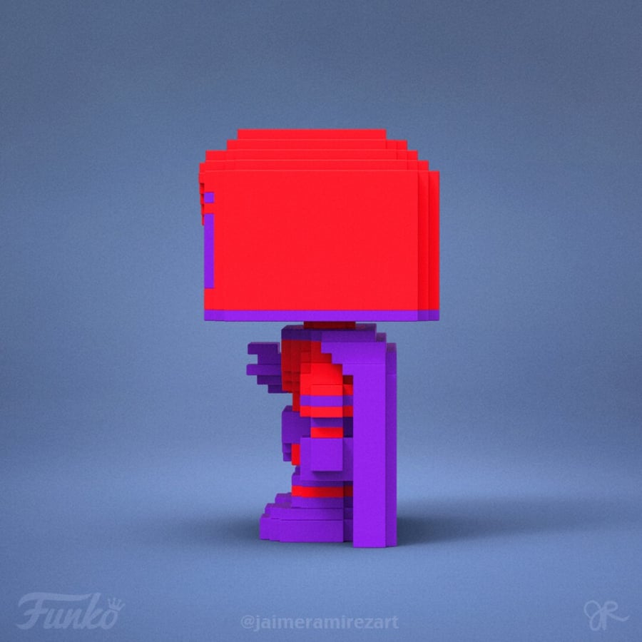 Funko Pop! 8 Bit: MAGNETO #1307 X-Men '97 Target Exclusive