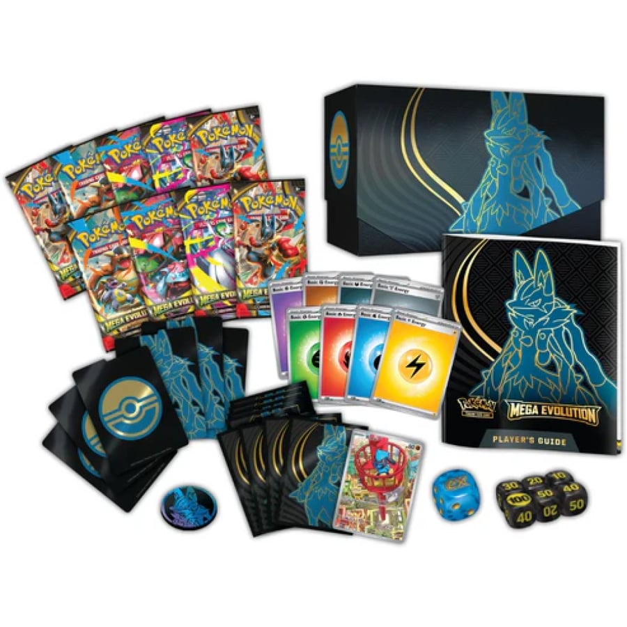 Pokémon Mega Evolution: Mega Evolution Elite Trainer Box ) (ETB)