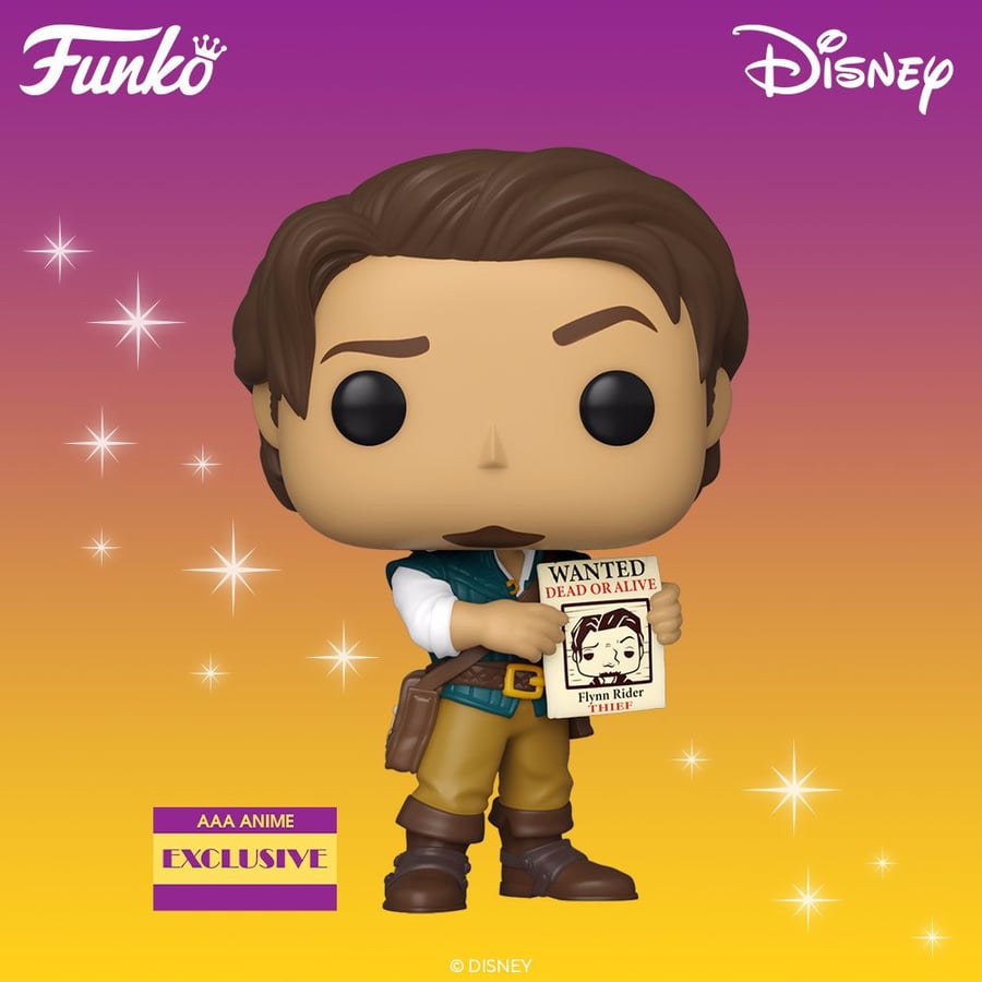 Funko POP Tangled - Flynn with Wanted Poster
