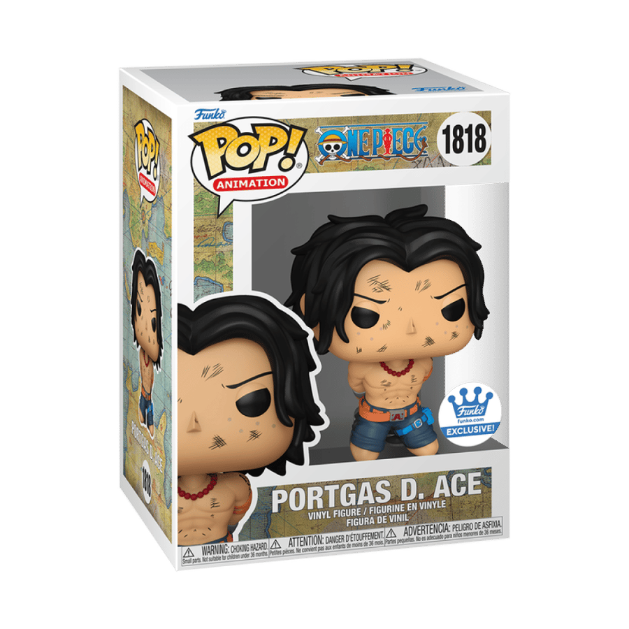 Funko Pop! Animation: PORTGAS D. ACE #1818 One Piece Funko Shop Exclusive