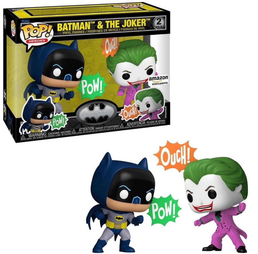 Funko Pop! Heroes: Batman 85th - Joker/Batman 2pk (Exc)