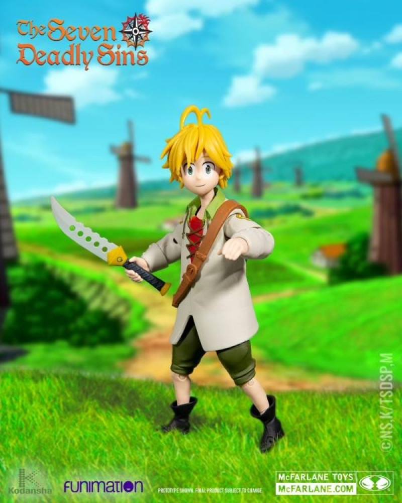 McFarlane The Seven Deadly Sins Meliodas Action Figure
