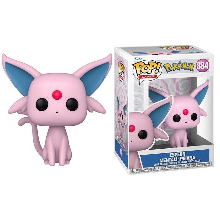 Funko Pop! Pokémon - Espeon (Flocked) #884 Amazon Exclusive