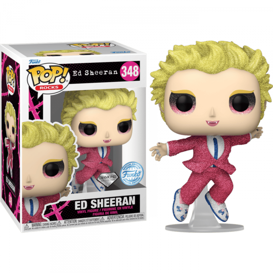 Funko Pop! Rocks: Ed Sheeran - Vampire Exclusive Diamond edition