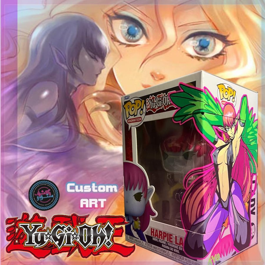 Funko Pop! Animation: Yu-Gi-Oh! - Harpie Lady # 1599 Custom ART