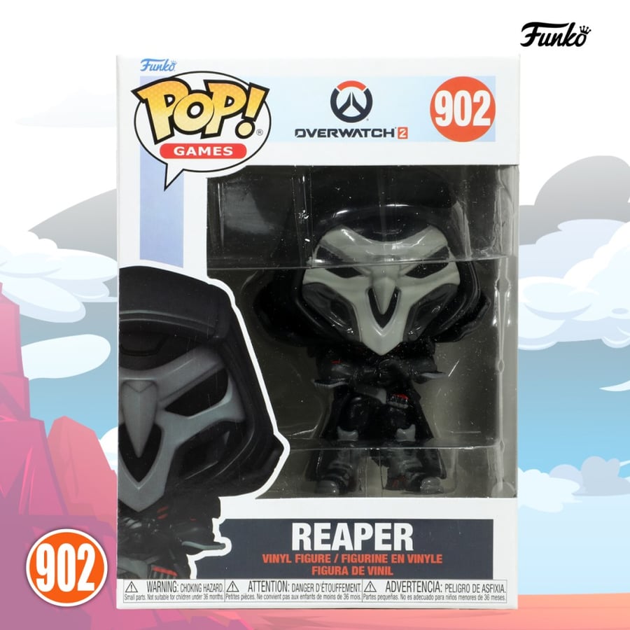 Funko Pop! Games 902 Overwatch 2 - Reaper Vinyl Figure