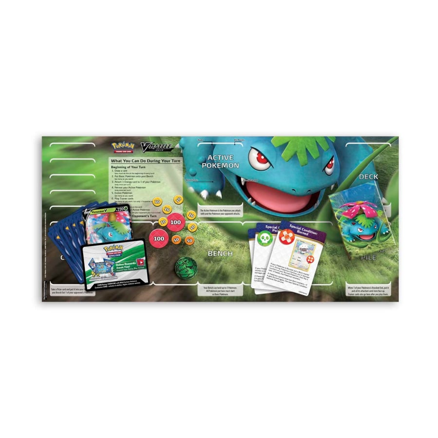 Pokémon Trading Card Game: Venusaur V  Battle Deck Assortment