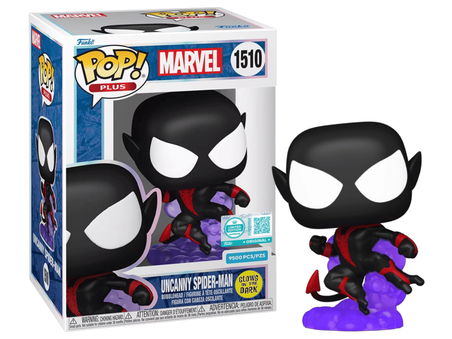 Funko Pop! Uncanny Spider-Man #1510 LE (Supreme) 9500 PCS (GITD)