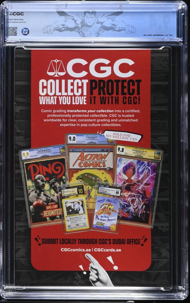 Absolute Superman #4 CGC 9.4 Universal UAE Edition FOMO Books Custom Label Low Pop