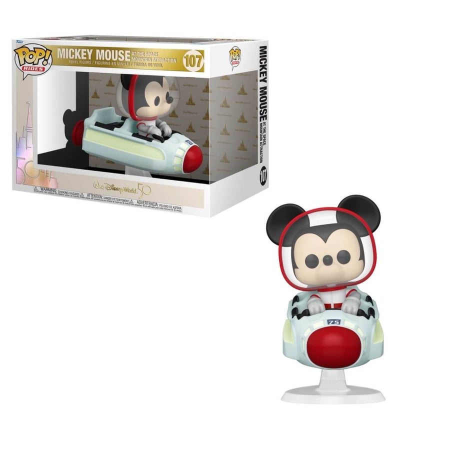 Funko POP Ride: WDW50- Space Mountain w/Mickey Mouse