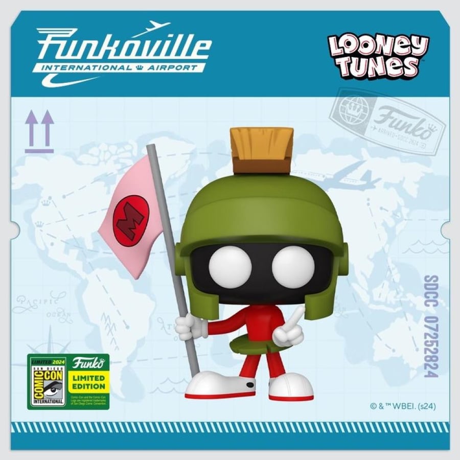 Funko Pop! Animation: Looney Tunes - Marvin the Martian Shared SDCC 2024)