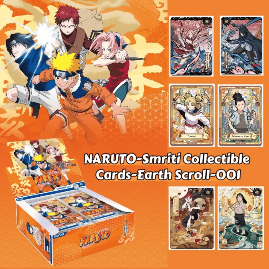 KAYOU NARUTO Collectible Cards - Earth Scroll (Season 1 )