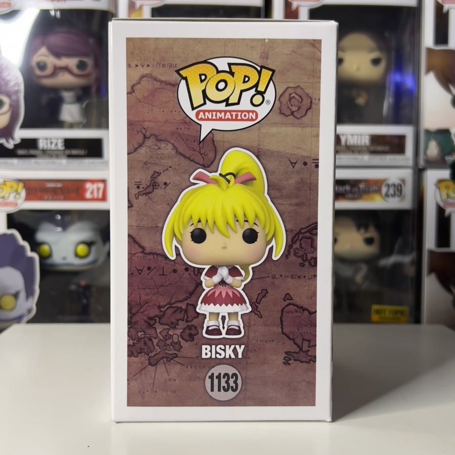 Funko Pop! Anime Hunter X Hunter Bisky Signed CHISA YOKOYAMA Japanese VA JVA