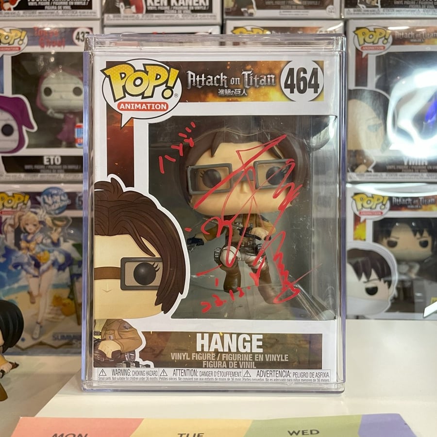 Funko Pop Animation: Attack on Titan - Romi Park Signed Hange