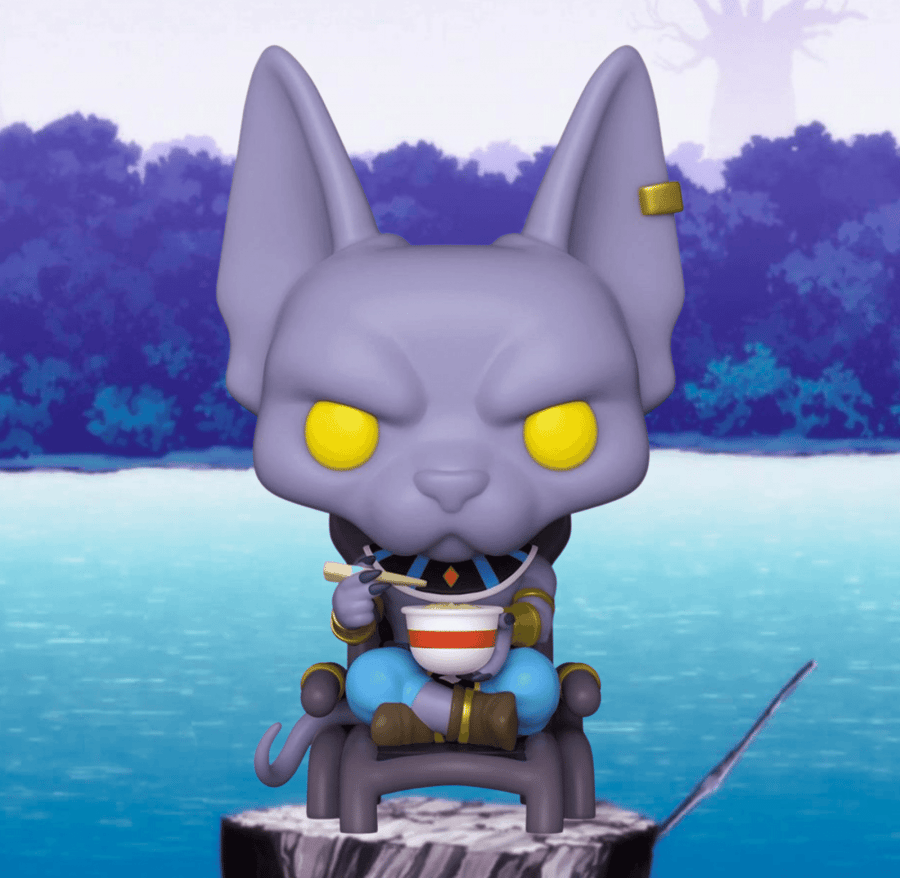 FUNKO Pop! Animation: DBS- Beerus Eating Noodles