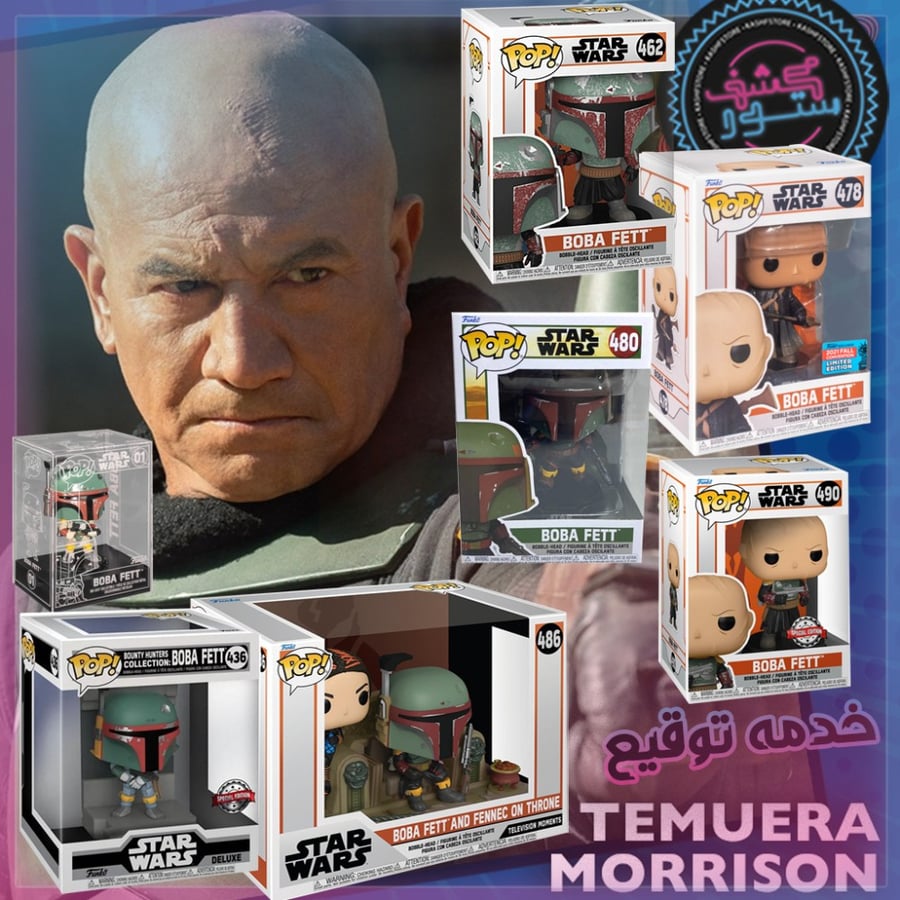Temuera morrison Boba Fett Signed Autograph Service