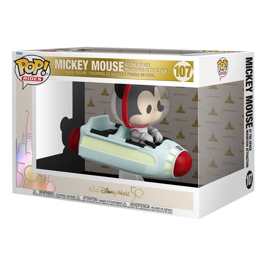 Funko POP Ride: WDW50- Space Mountain w/Mickey Mouse