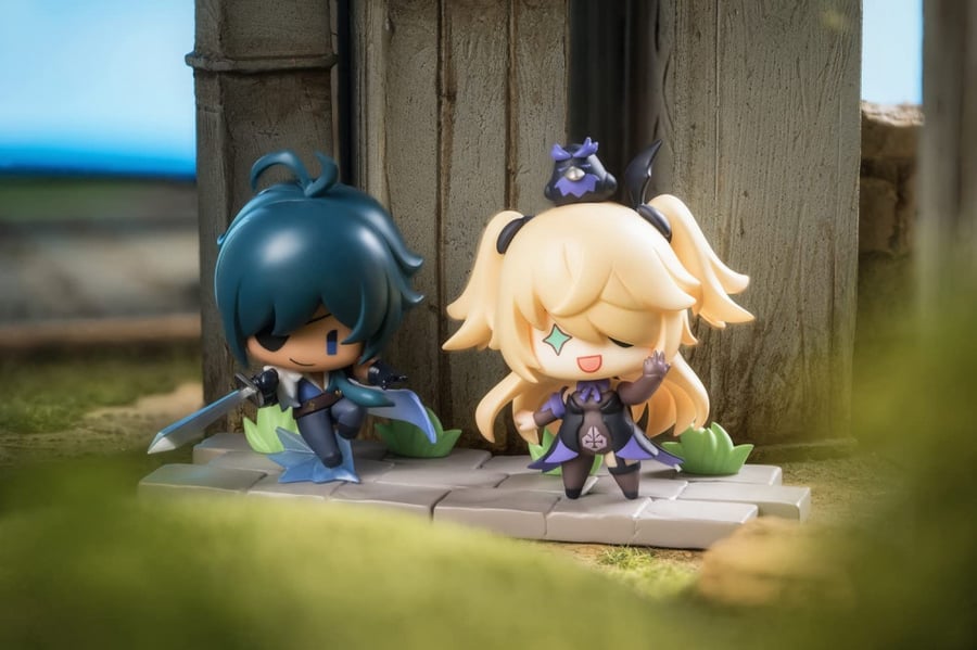 Genshin Impact miHoYo Official Chibi Figurine box