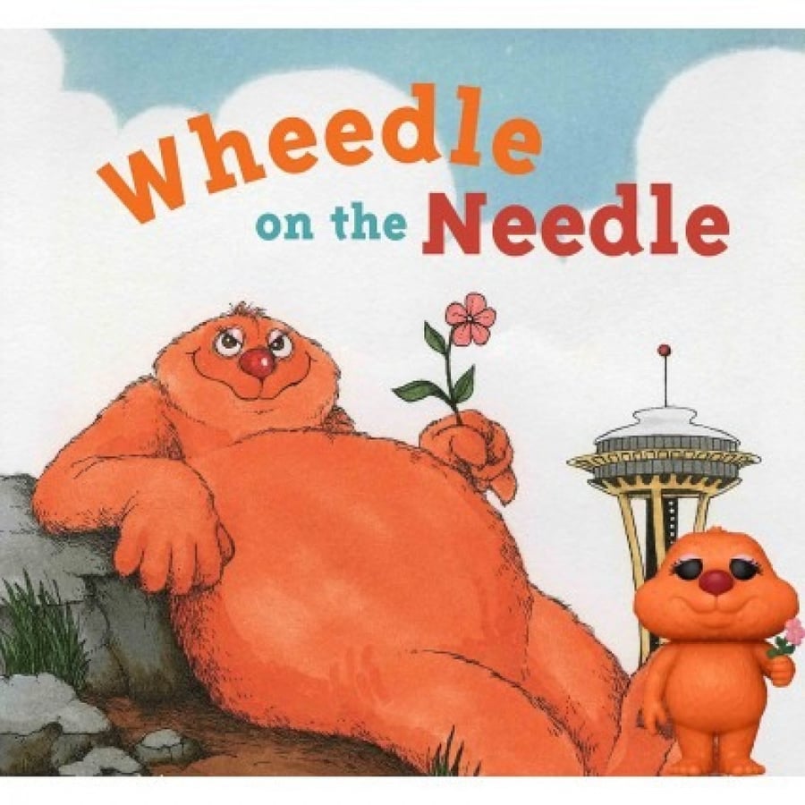 Funko Pop! Wheedle on the Needle Books ECCC 2021 Shared Sticker