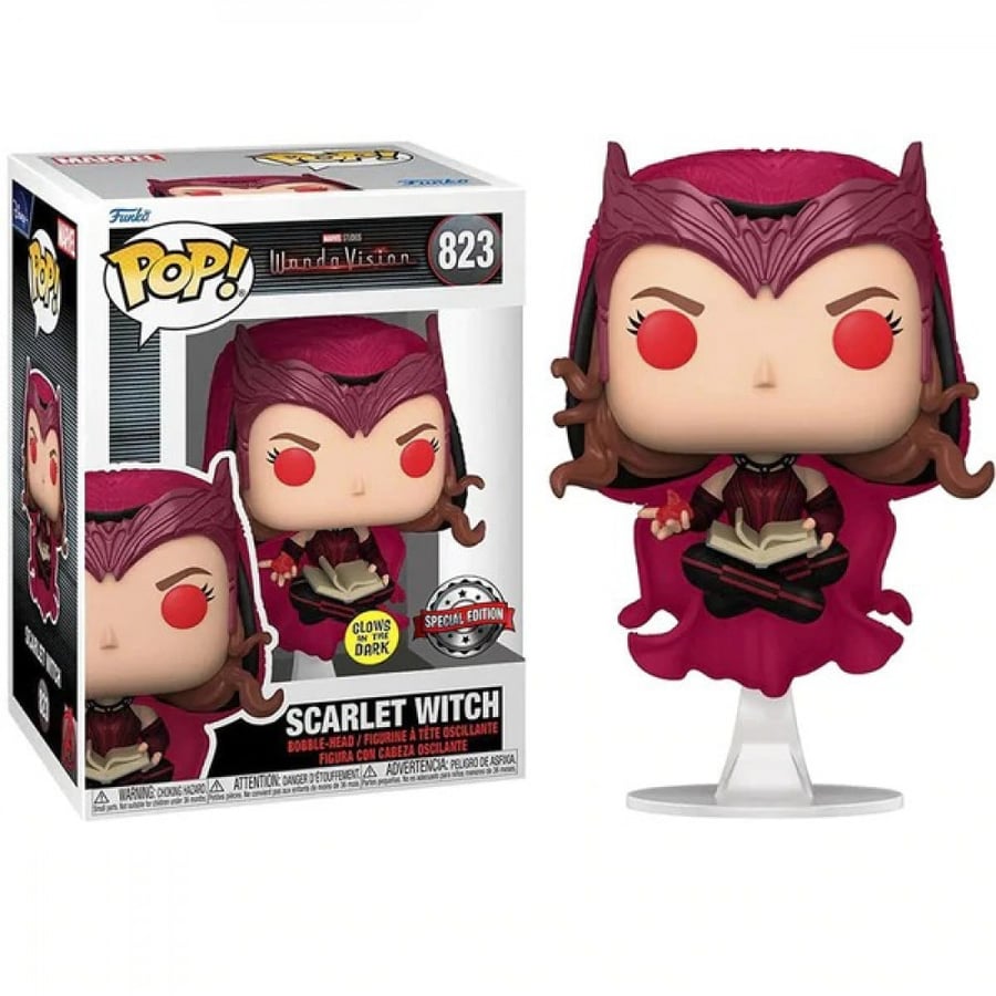 Pop! Marvel: WandaVision - Scarlet Witch (GW) (Exc)