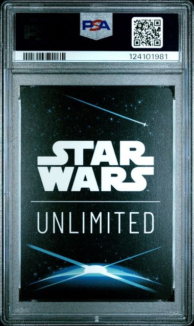 PSA 2025 STAR WARS: UNLIMITED JUMP TO LIGHTSPEED #828 LUKE SKYWALKER HYPERSPACE-FOIL