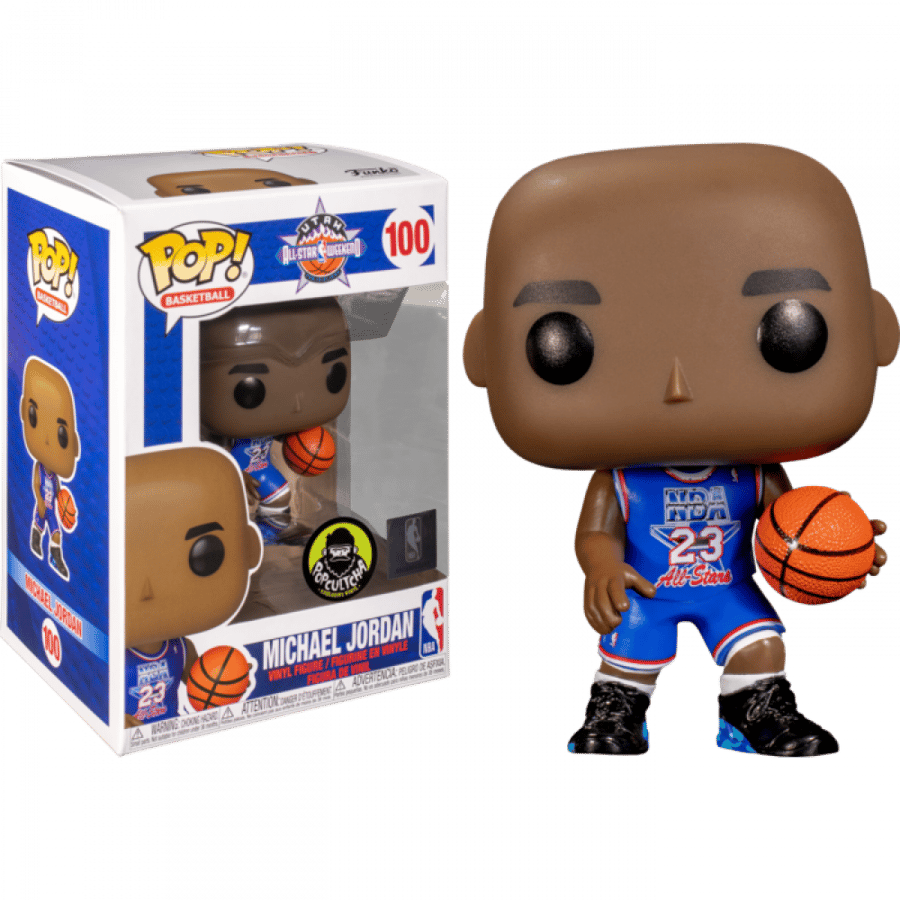 Funko NBA Basketball - Michael Jordan 1993 All Star Game Jersey  (Funko shop Exclusive)