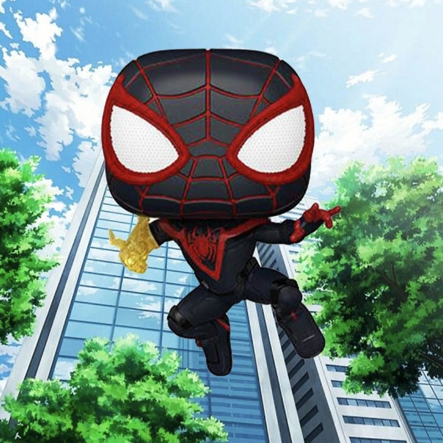 Funko POP! Games: Marvel: Spider-Man Miles Morales (Classic Suit) - Miles (Classic Suit)