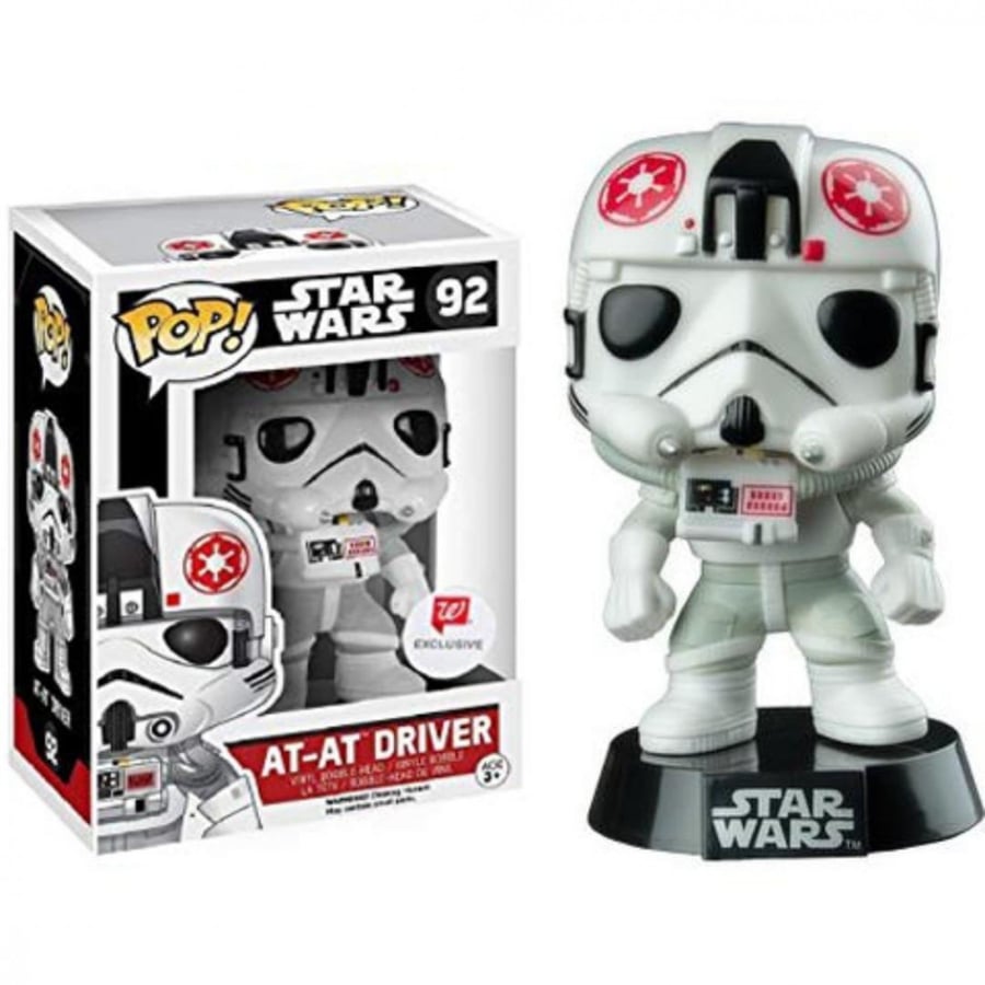 Funko Pop 92 At At Driver Star Wars Walgreens Exclusive