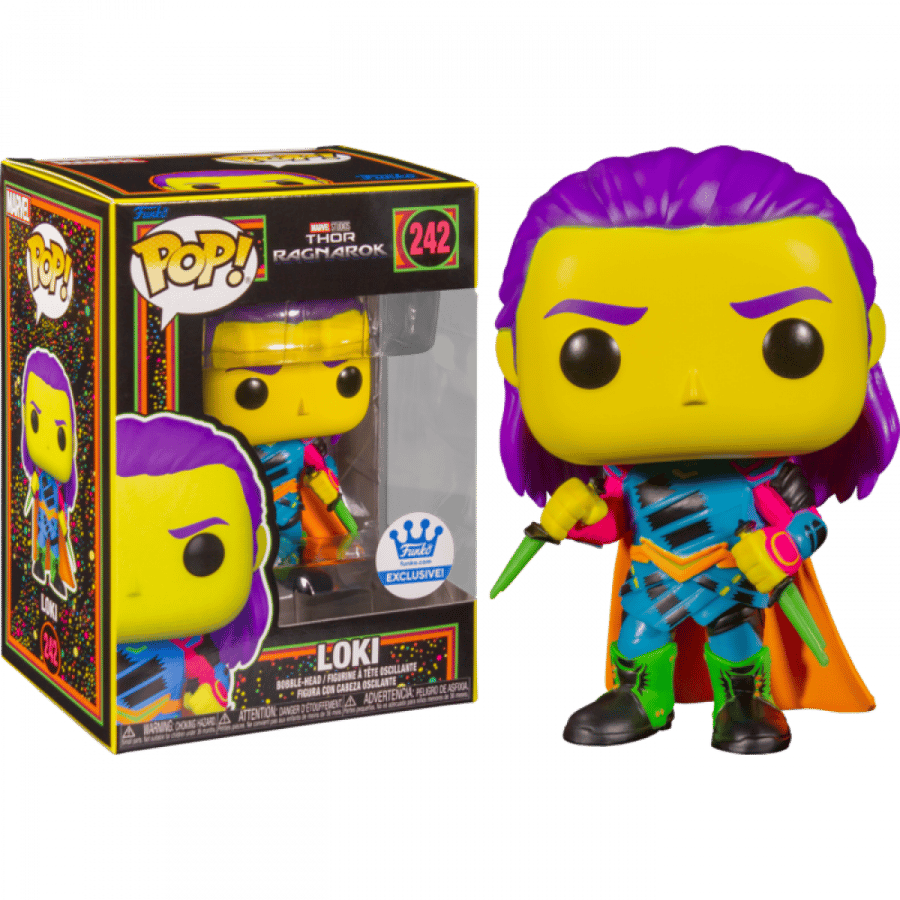 Funko Pop! Marvel: Pop! Loki (Black Light)