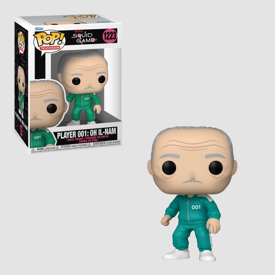 Funko Pop TV: Squid Game- Player 001:Oh il-NAM