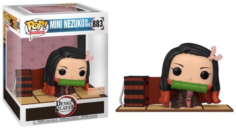 Demon Slayer - Mini Nezuko In A Box Exclusive Pop! Deluxe