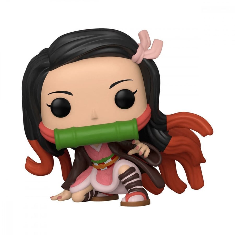 Funko POP Animation: Demon Slayer- Nezuko Kamado Signed by Abby Trott with JSA