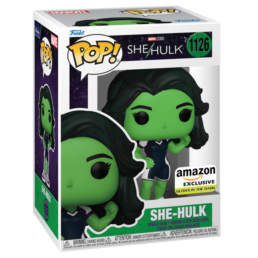 Funko Pop! Marvel: She-Hulk - She-Hulk Glow in The Dark