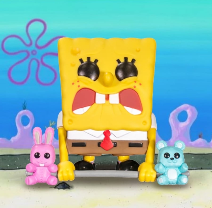 Funko POP Animation: Spongebob- Weightlifter Spongebob (Exc)