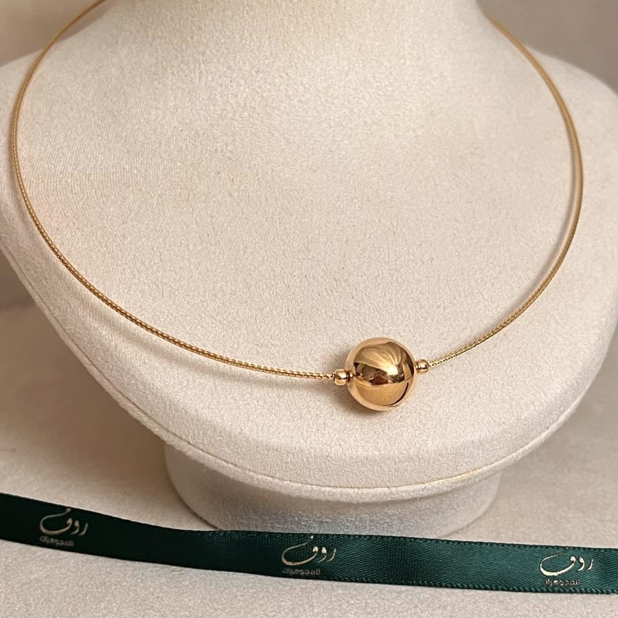 طوق أو تشوكر ذهب عيار 18—4728