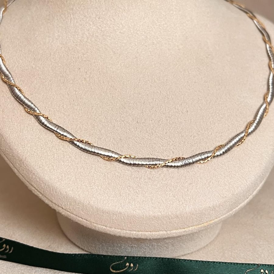 طوق أو تشوكر ذهب عيار 18—4733