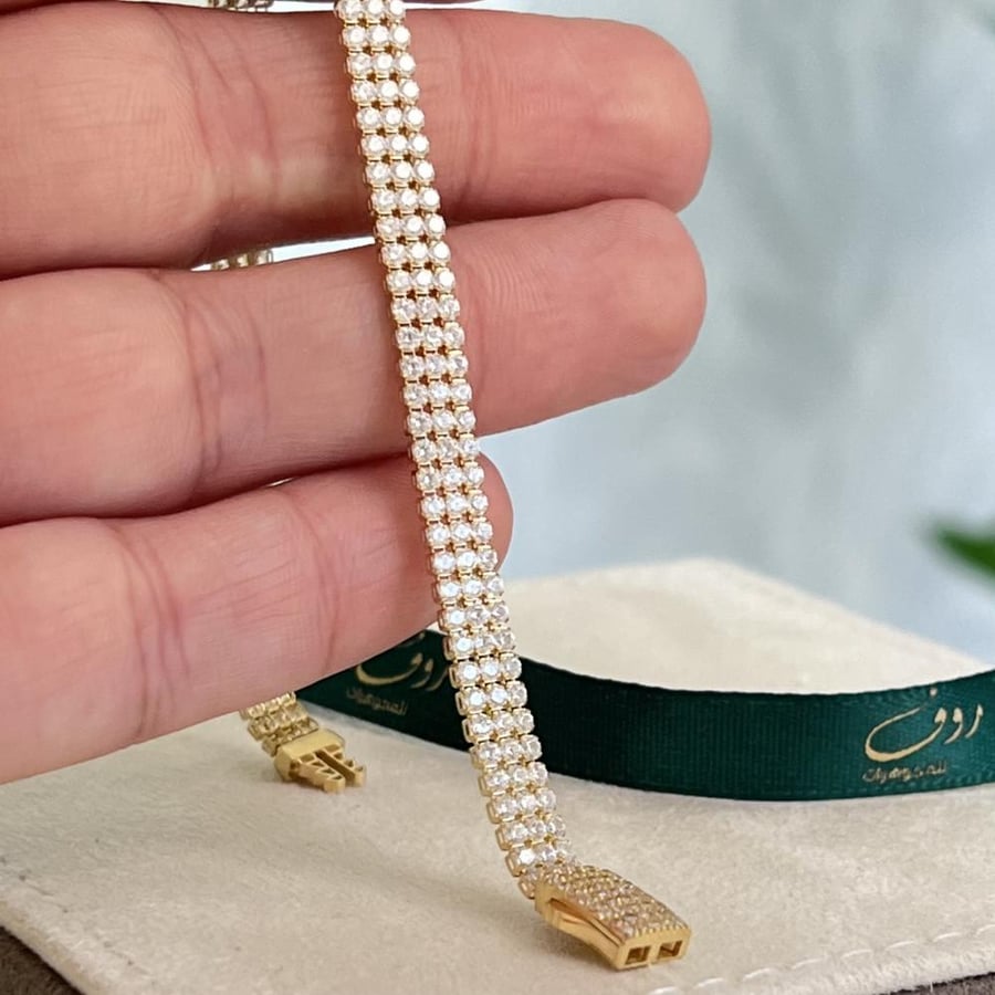 سوارة تنس ذهب عيار18–4186