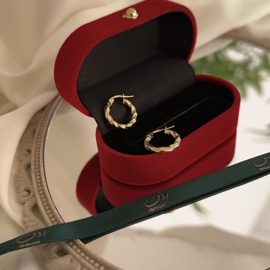 حلق ذهب  عيار18–3005