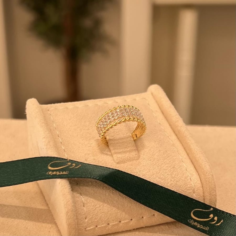خاتم ذهب عيار18-5268