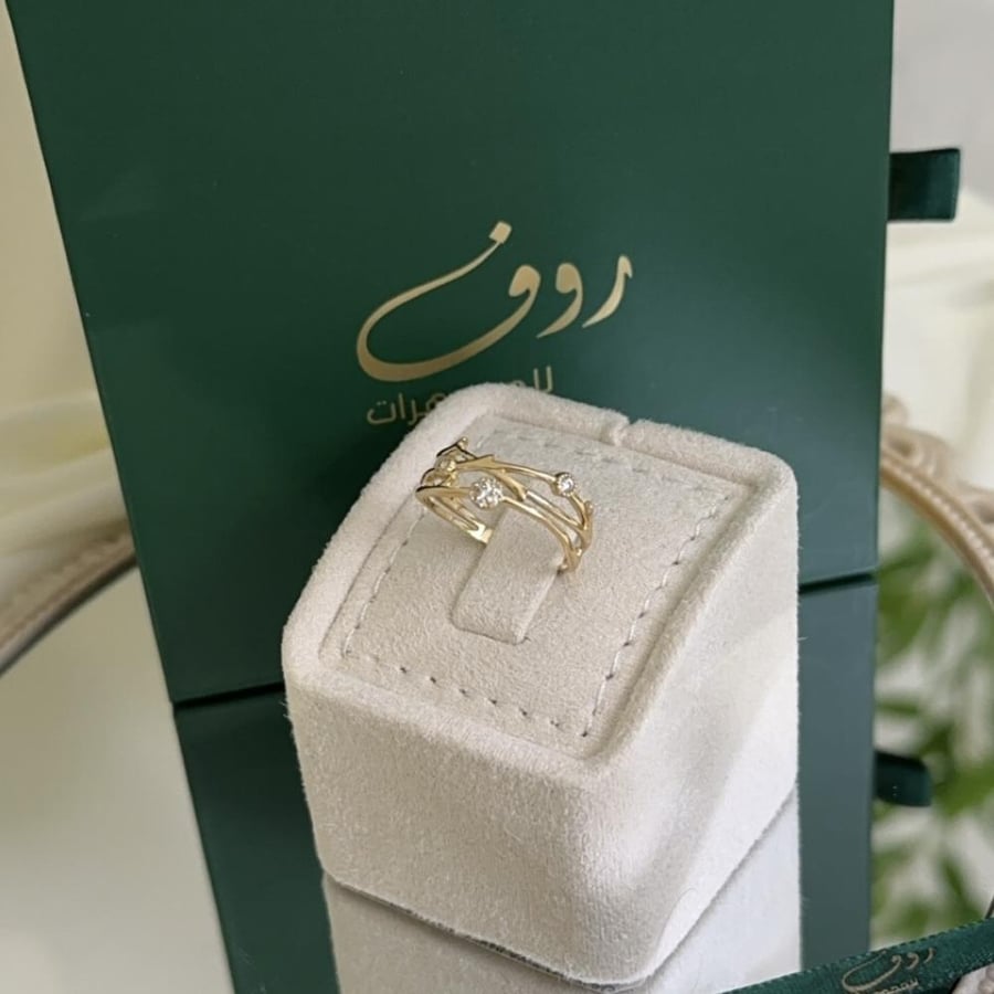 خاتم ذهب عيار18–3089