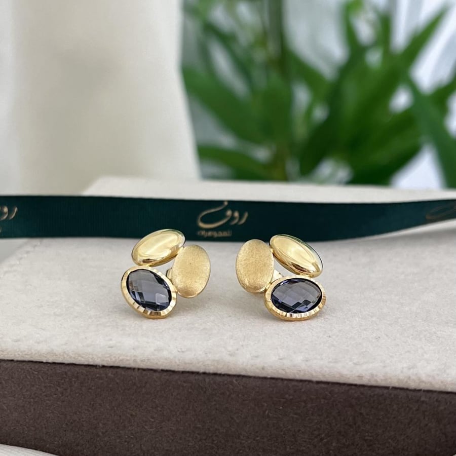 حلق ذهب براند(Daniela Coaro)عيار18–4640