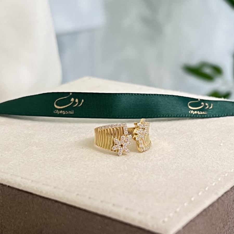 خاتم ذهب عيار18–4195