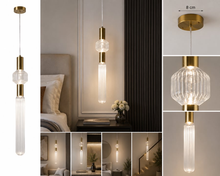 إنارة معلقة LED أكريليك LUX-P-1043