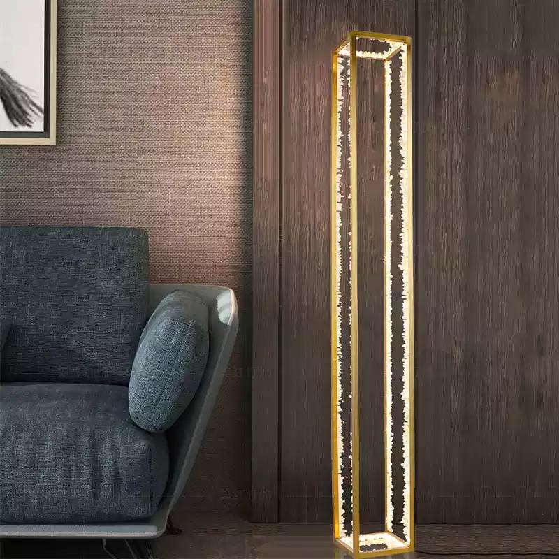 مصباح أرضي led من الكريستال