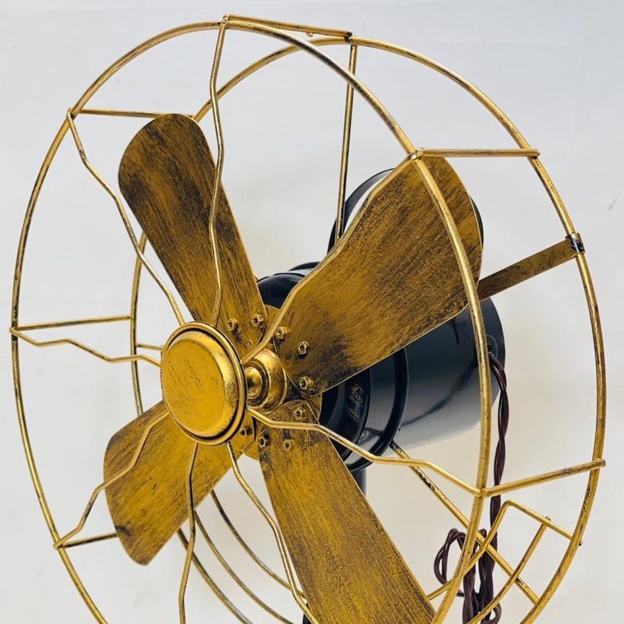 A masterpiece, large iron fan