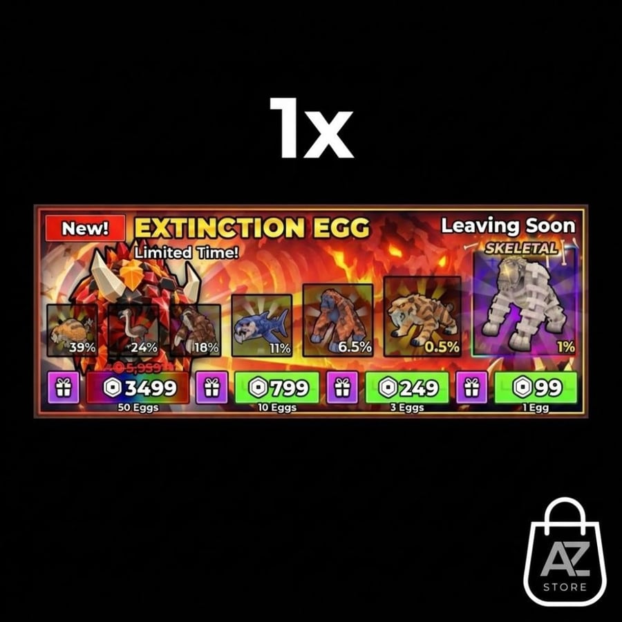 Steal An Egg | 1x Extinction Egg