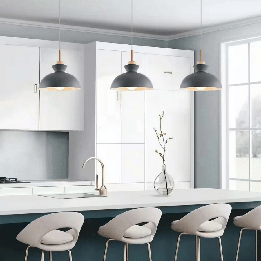 Round hanging lamp VT-28+26