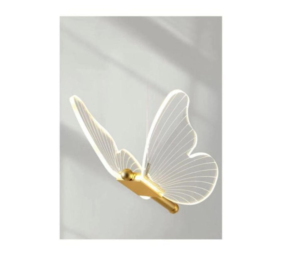 إضاءة LED فراشة ثريا ثنائية 3002-2W