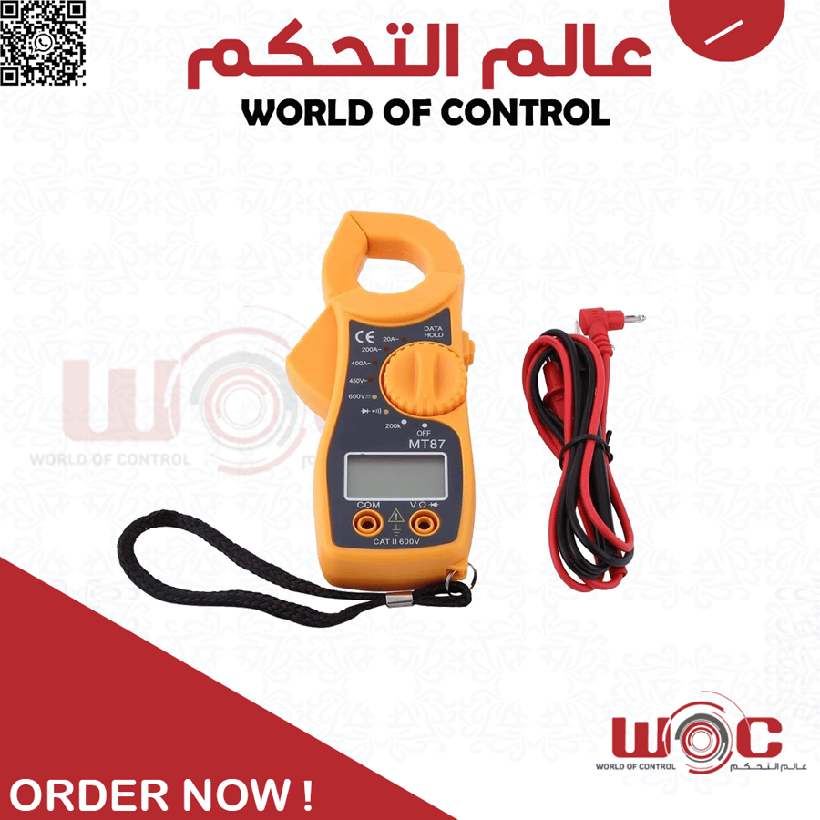 مقياس متعدد، مقياس رقمي بمشبك، مقياس فولتية AC/DC، مقياس تيار، مقياس مقاومة، مقياس فولت LCD، مع وظيفة حماية من التحميل الزائد.