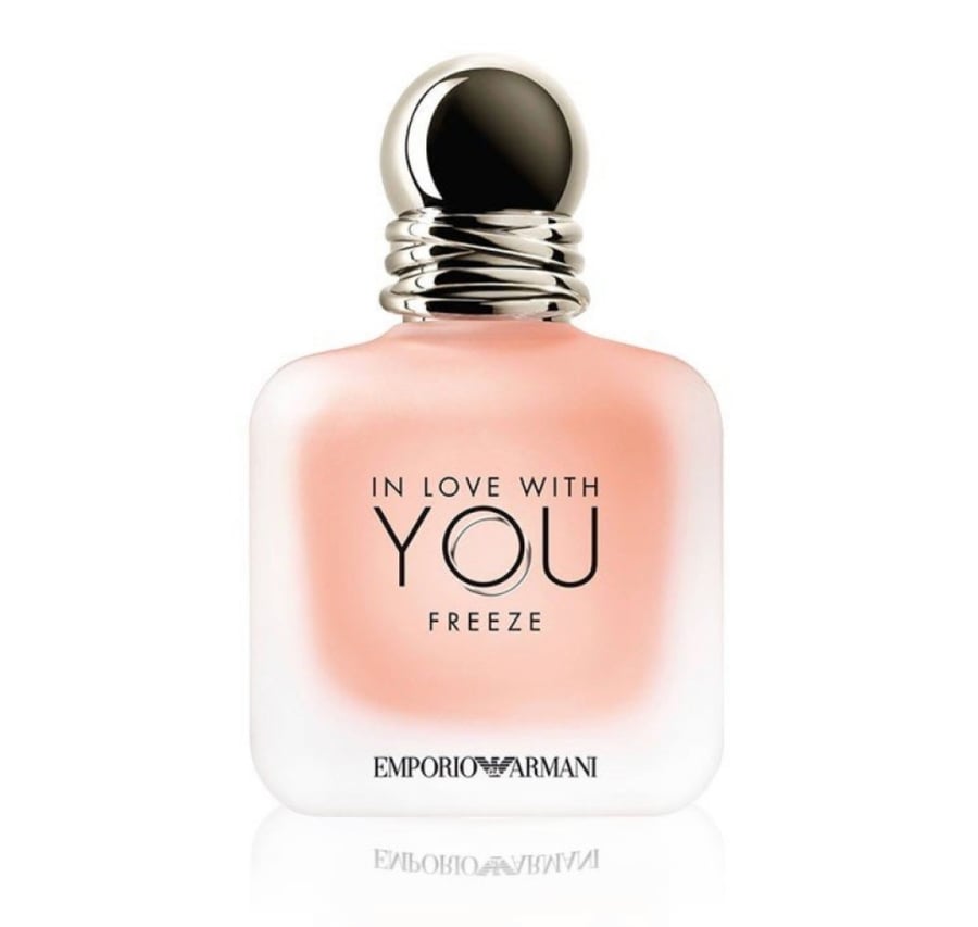 عطر امبوريو ارماني ان لوف ويذ يو فريز النسائي او دو بارفيوم 100مل Emporio Armani In Love With You Freeze for Women Eau de Parfum